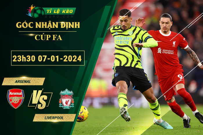 soi kèo Arsenal vs Liverpool