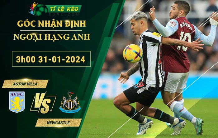 soi kèo Aston Villa vs Newcastle