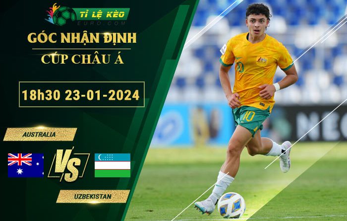 soi kèo Australia vs Uzbekistan
