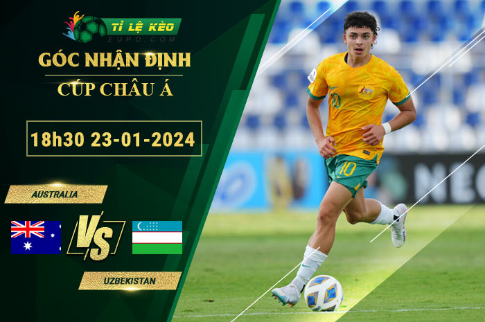 soi kèo Australia vs Uzbekistan
