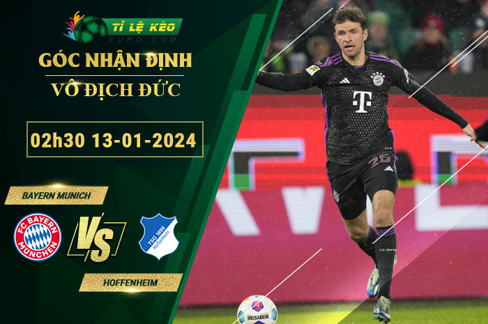 chi tiết kèo đấu Bayern Munich vs Hoffenheim