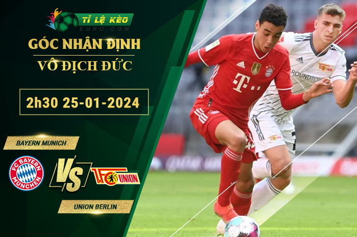 soi kèo Bayern Munich vs Union Berlin