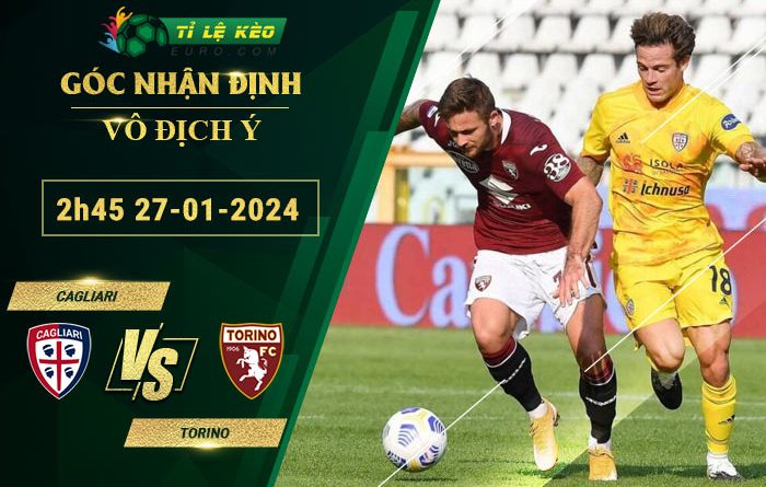 soi kèo Cagliari vs Torino