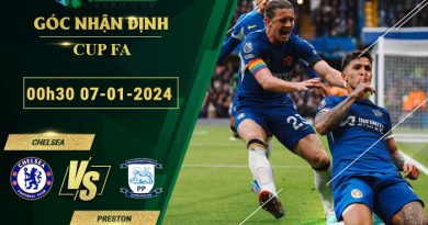 chi tiết kèo đấu Chelsea vs Preston