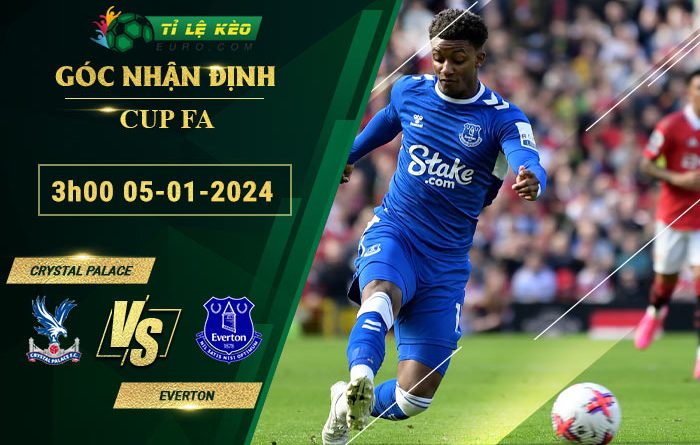 soi kèo Crystal Palace vs Everton