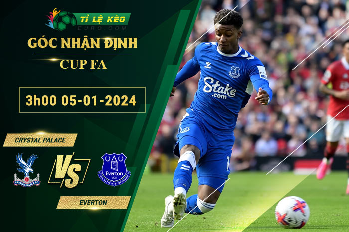 soi kèo Crystal Palace vs Everton
