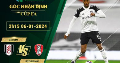 soi kèo Fulham vs Rotherham United