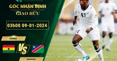 soi kèo Ghana vs Namibia