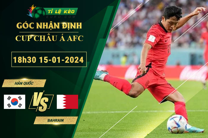 soi kèo Hàn Quốc vs Bahrain