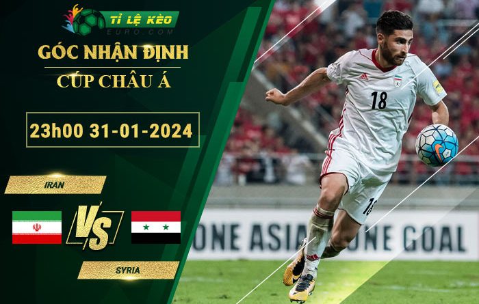 soi kèo Iran vs Syria