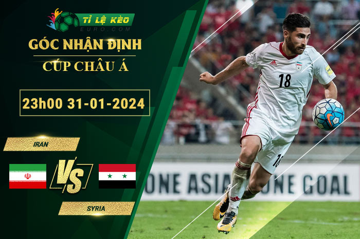 soi kèo Iran vs Syria