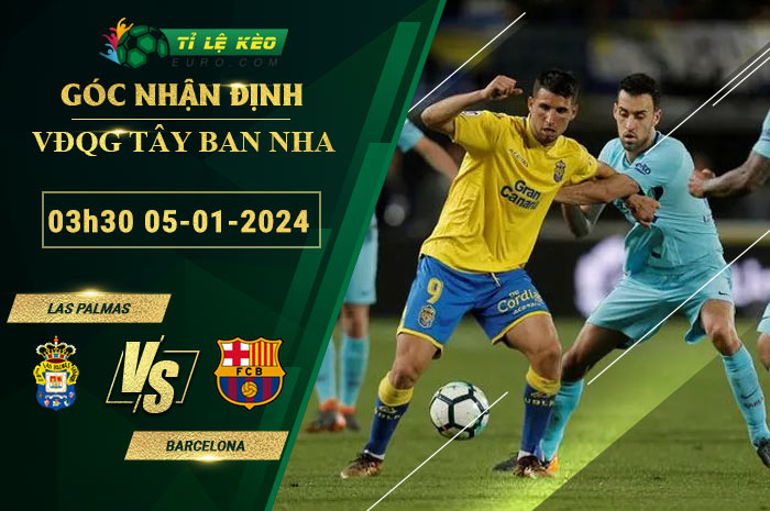 soi kèo Las Palmas vs Barcelona