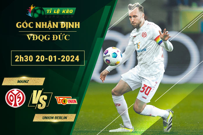 soi kèo Mainz vs Union Berlin