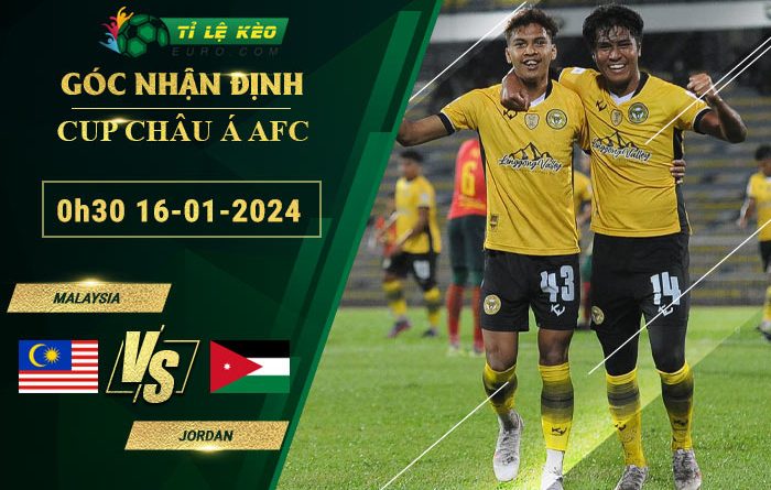 soi kèo Malaysia vs Jordan