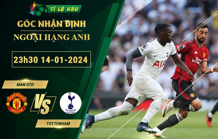 soi kèo Man Utd vs Tottenham