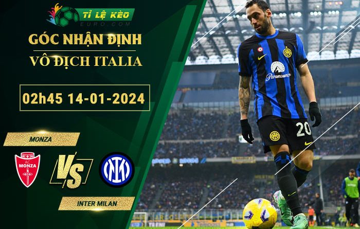 soi kèo Monza vs Inter Milan