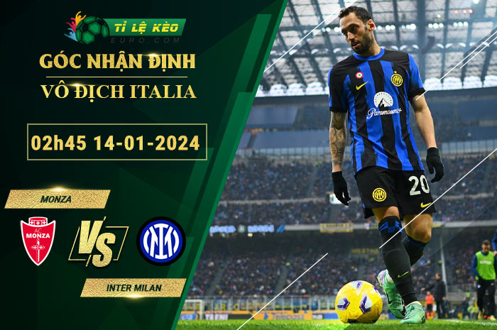 soi kèo Monza vs Inter Milan