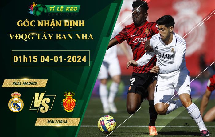 soi kèo Real Madrid vs Mallorca