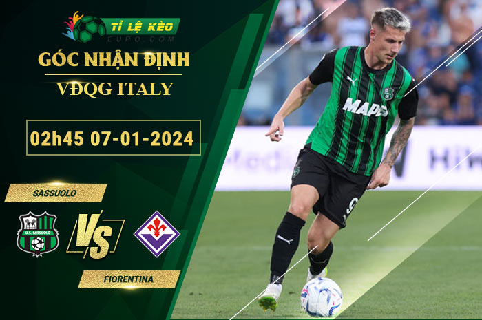 soi kèo Sassuolo vs Fiorentina