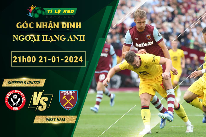 soi kèo Sheffield United vs West Ham