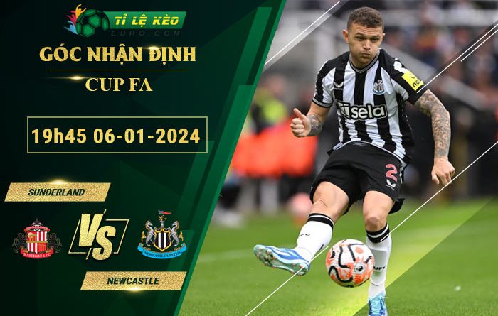 soi kèo Sunderland vs Newcastle