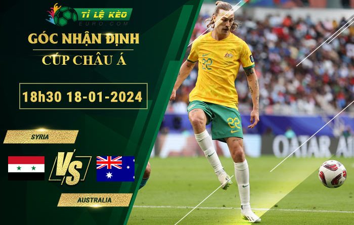 soi kèo Syria vs Australia