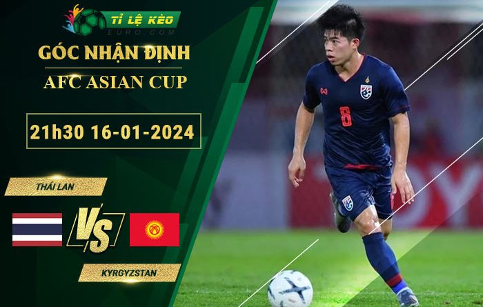 soi kèo Thái Lan vs Kyrgyzstan