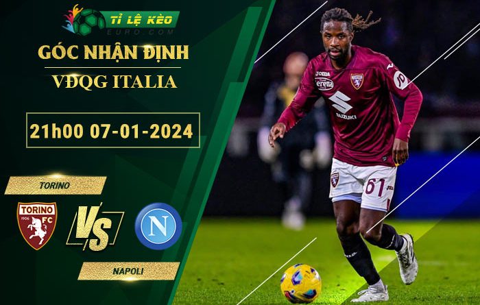 soi kèo Torino vs Napoli