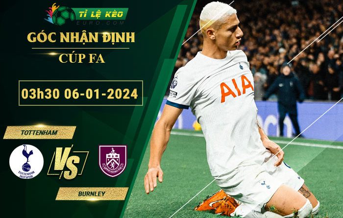 soi kèo Tottenham vs Burnley