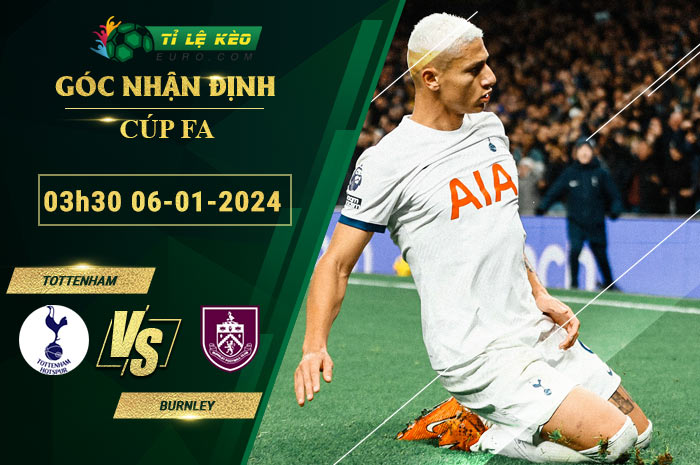 soi kèo Tottenham vs Burnley