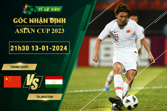soi kèo Trung Quốc vs Tajikistan