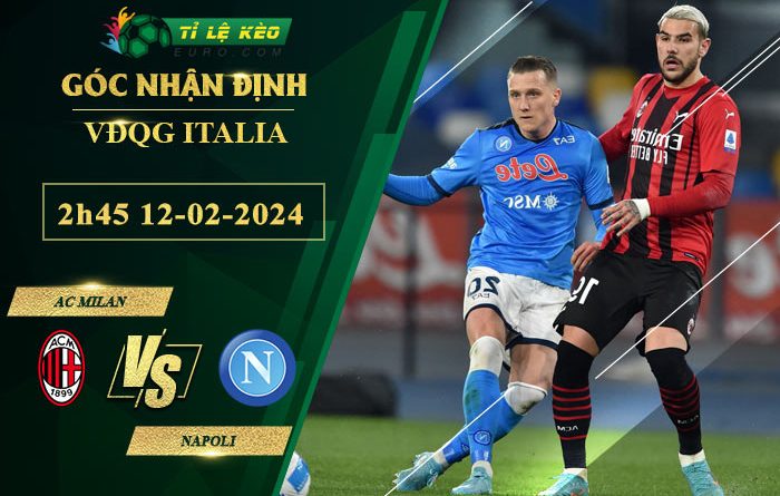bảng kèo trận đấu AC Milan vs Napoli