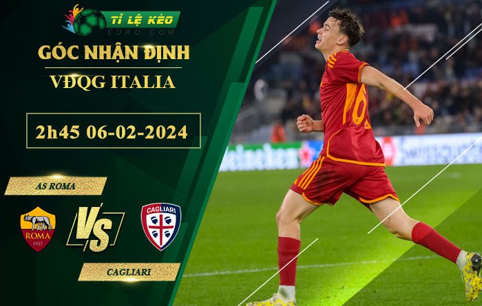 soi kèo AS Roma vs Cagliari