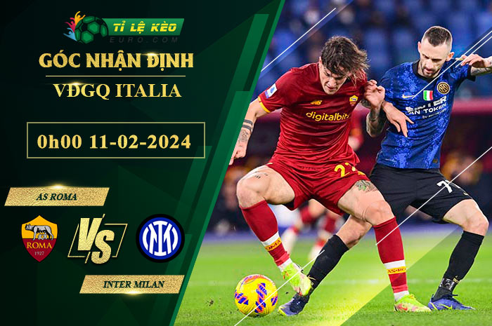 soi kèo Roma vs Inter Milan