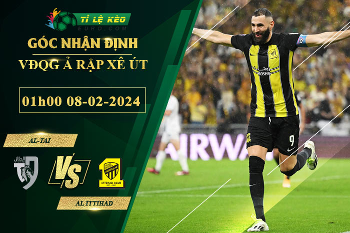 soi kèo Al-Tai vs Al Ittihad