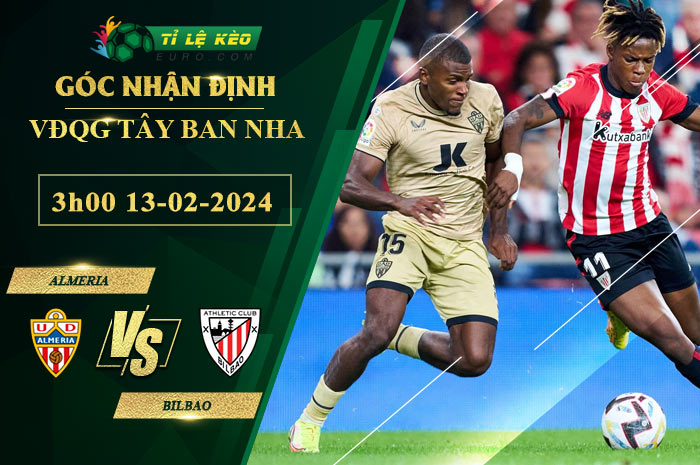 soi kèo Almeria vs Bilbao