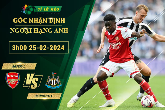 soi kèo Arsenal vs Newcastle