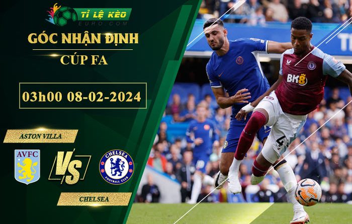 soi kèo Aston Villa vs Chelsea