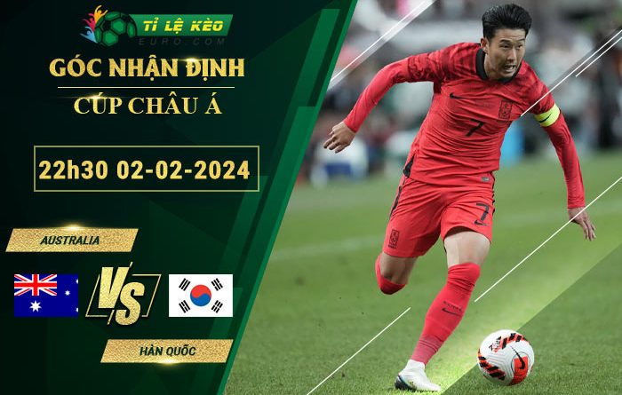 soi kèo Australia vs Hàn Quốc