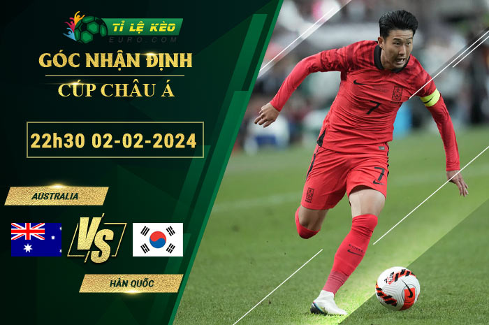 soi kèo Australia vs Hàn Quốc