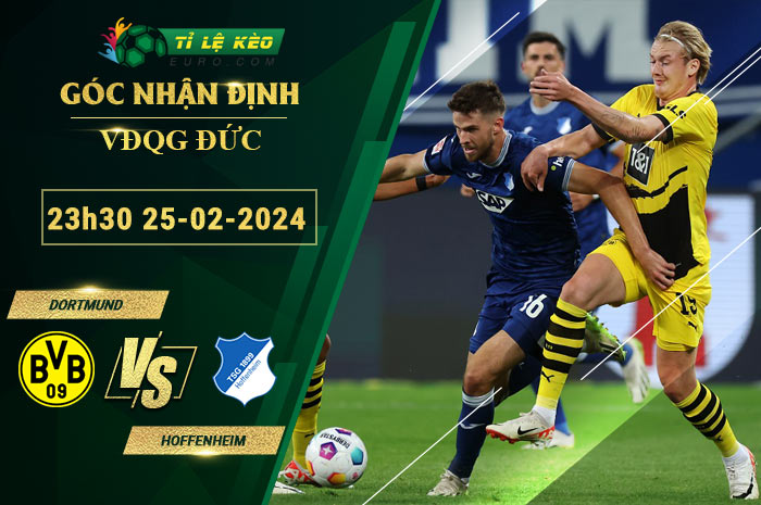 soi kèo Dortmund vs Hoffenheim