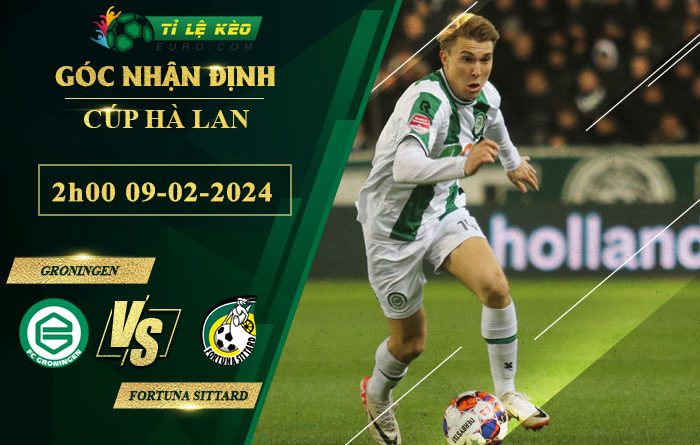 bảng kèo trận đấu Groningen vs Fortuna Sittard