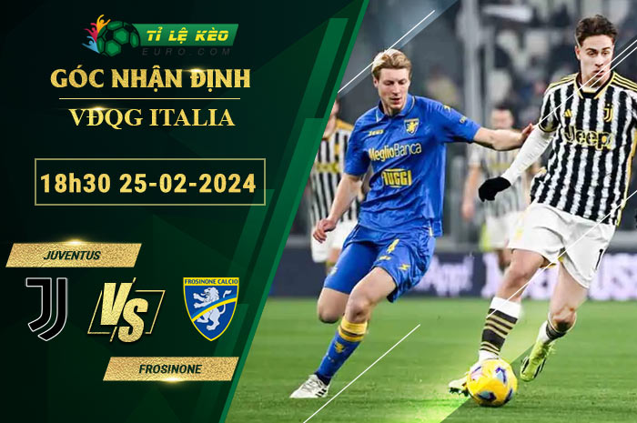 soi kèo Juventus vs Frosinone