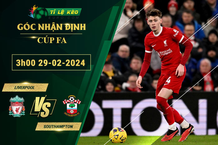 soi kèo Liverpool vs Southampton