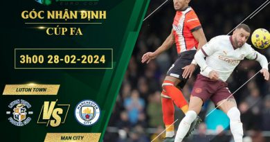 soi kèo Luton Town vs Man City