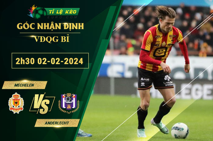 soi kèo Mechelen vs Anderlecht