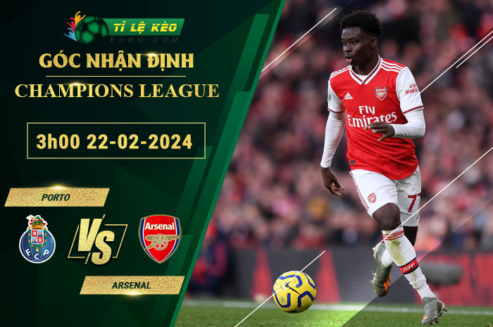 soi kèo Porto vs Arsenal