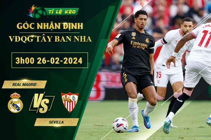 soi kèo Real Madrid vs Sevilla