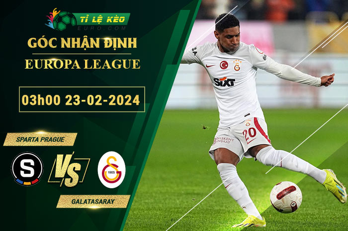 soi kèo Sparta Prague vs Galatasaray