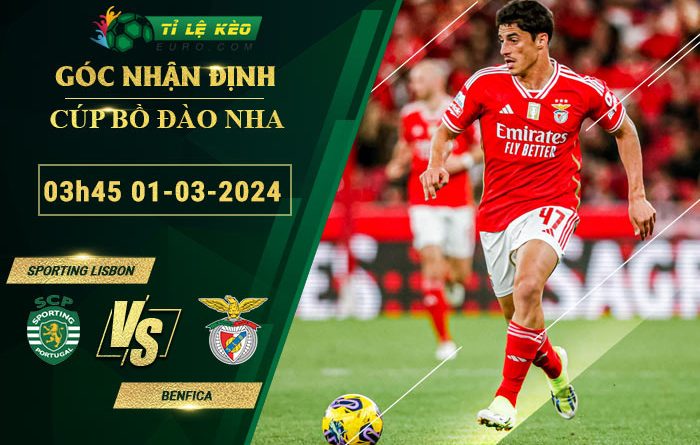 soi kèo Sporting Lisbon vs Benfica
